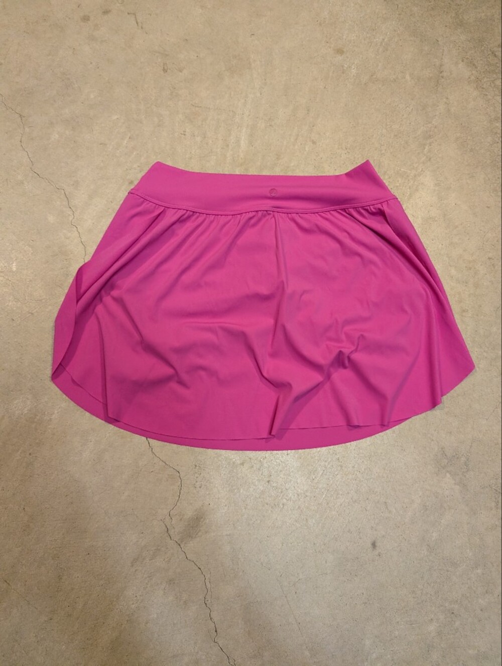 NWT CRZ YOGA Womens L Pink Performance Skirt Lined Sports - Picture 5 of 6